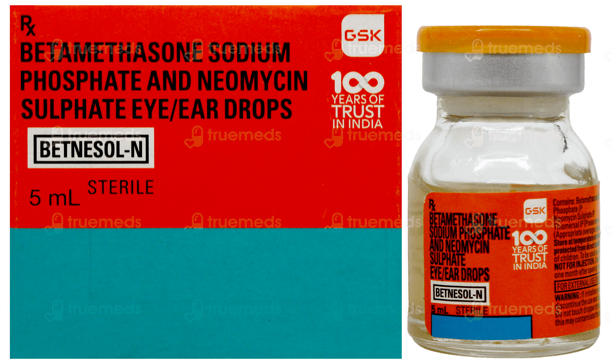 Betnesol N Eye/Ear Drops 5Ml